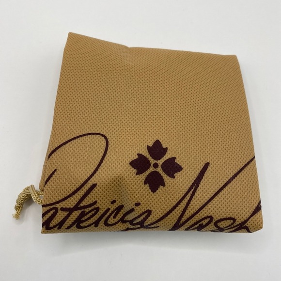 Patricia Nash Deep Red Joliet Leather Crossbody Bag Pouch Clutch Distress NWT - Picture 8 of 8